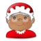 Mrs. Claus - Medium emoji on Samsung